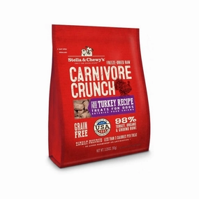 Carnivore Crunch Freeze Dried Cage Free Turkey Dog Treats