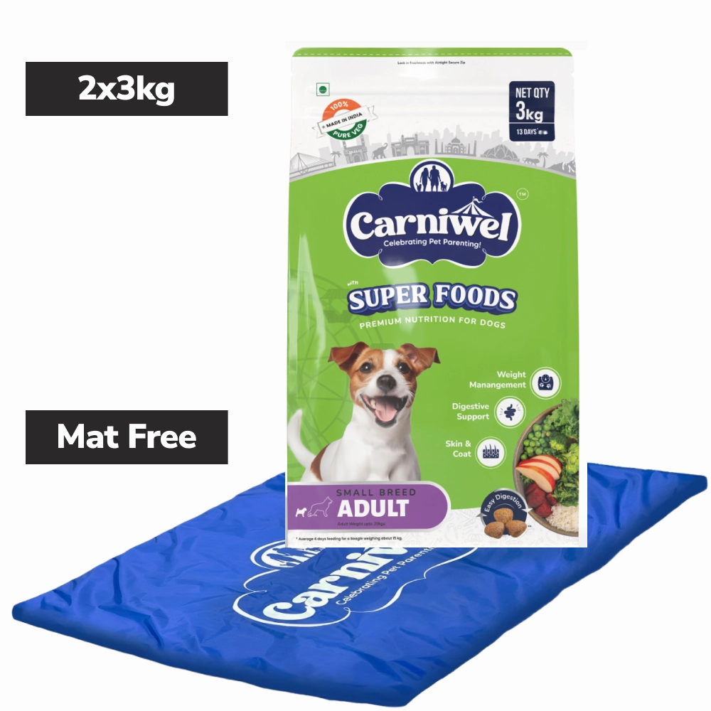 Carniwel Superfoods Veg Kibble Small Breed Adult Dog Dry Food