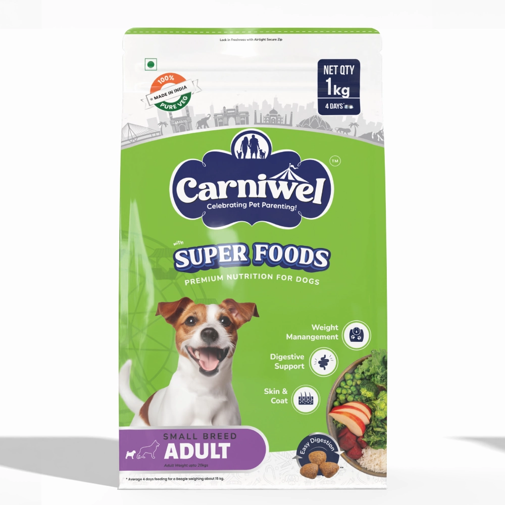 Carniwel Superfoods Veg Kibble Small Breed Adult Dog Dry Food