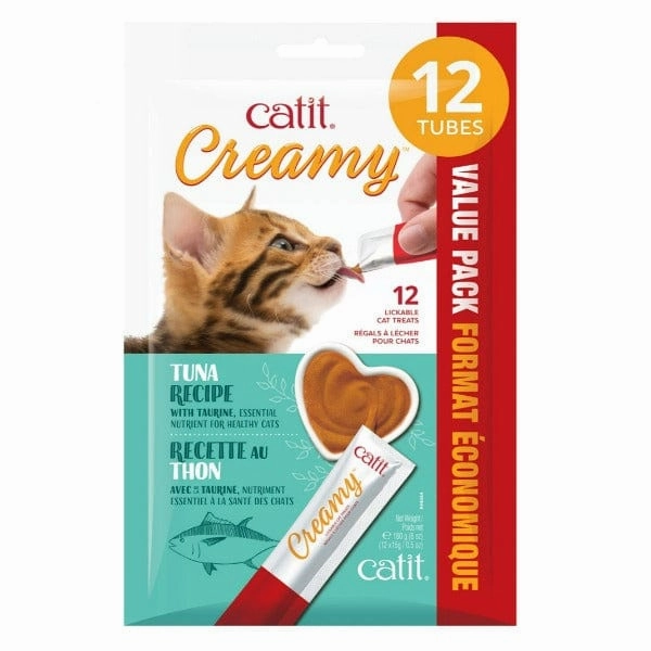 Catit Creamy Lickable Tuna Recipe Cat Treats