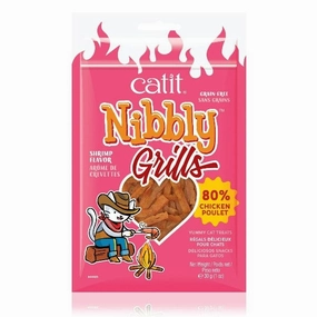 Catit Nibbly Grills Chicken & Shrimp Recipe Cat Treats