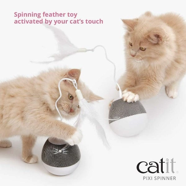 Catit PIXI Spinner; available in 2 colours