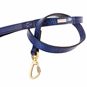 Cayman Collection Dog Leash Navy Blue