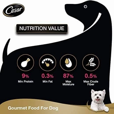 Cesar Sasami & Vegetables Premium Adult Dog Wet Food