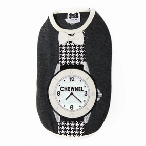 Chewnel Classic Watch Dog Tank Vintage Black