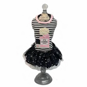 Chewnel Shooting Star Dog Dress Pink