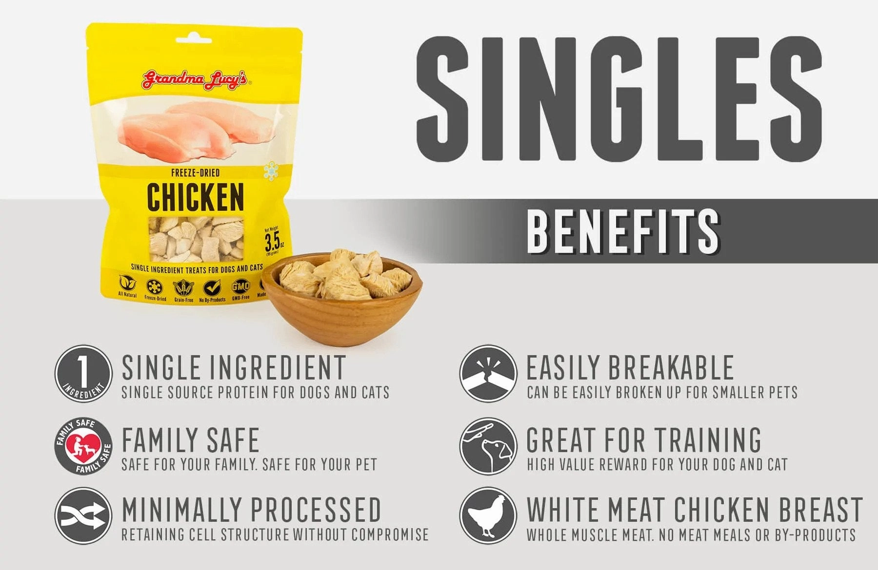 Chicken Single Ingredient Dogs & Cats Treat