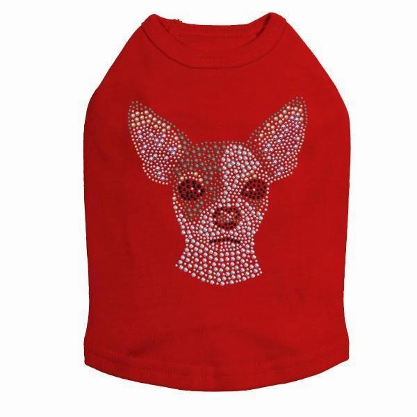 Chihuahua Rhinestone Dog Tank