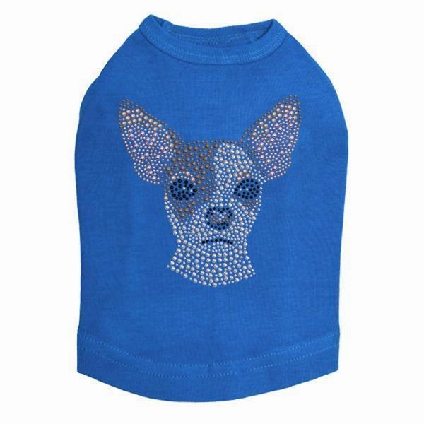 Chihuahua Rhinestone Dog Tank