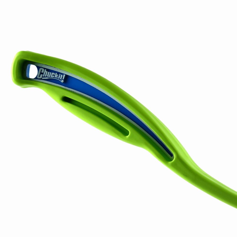 Chip Chops Chicken & Codfish Sandwich Treats & Chuckit! Sport 14 S Ball Launcher Toy Combo for Dogs
