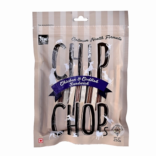 Chip Chops Chicken and Codfish Sandwich Dog Treats