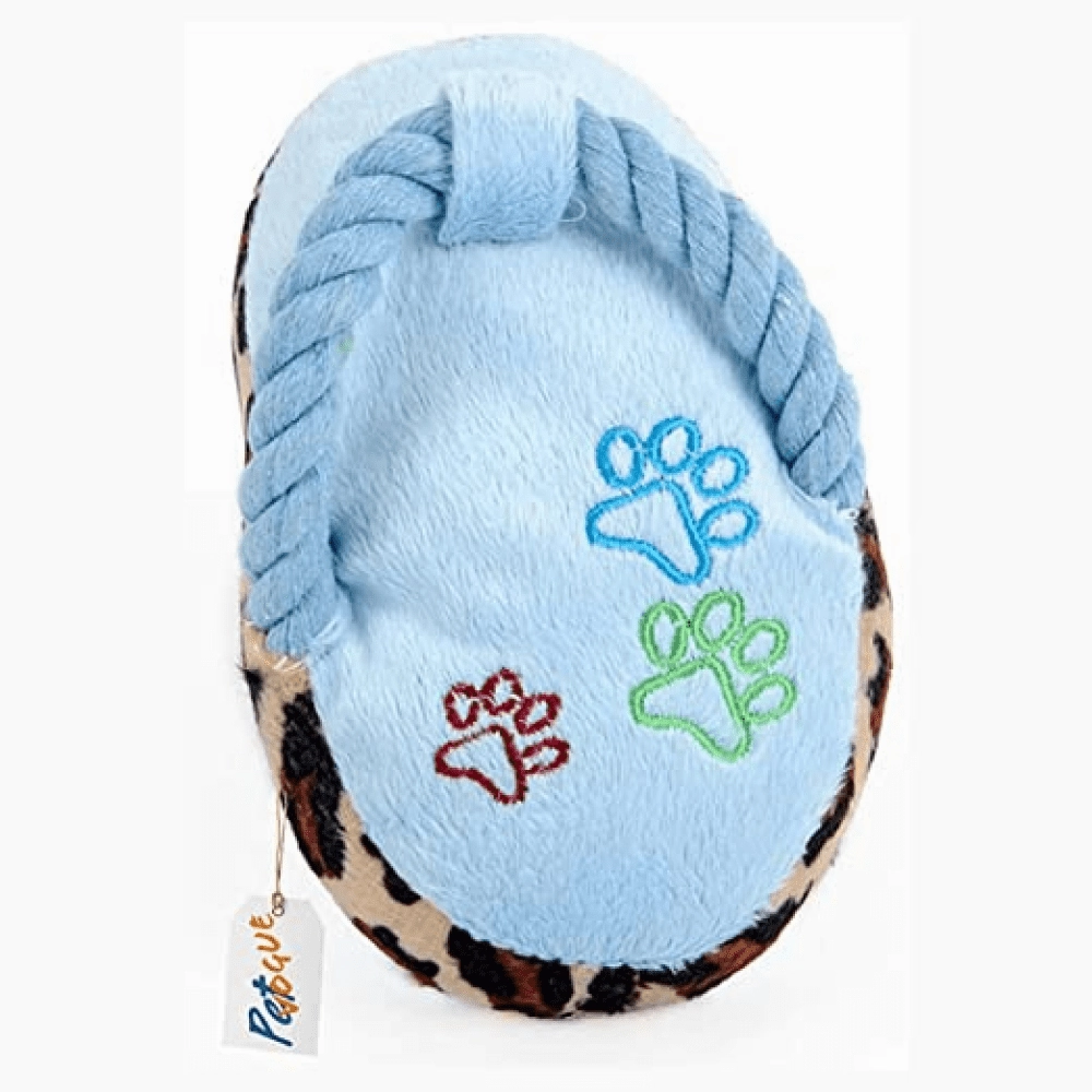 Chip Chops Chicken Tenders Dog Treats, Pet Vogue Blue Sandal Shaped Plush Toy & Goofy Tails Green Sport Tennis Ball Toy Combo for Dogs