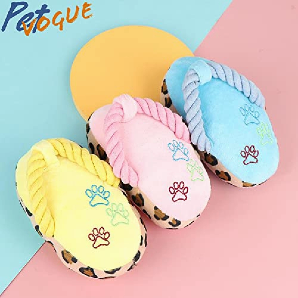 Chip Chops Chicken Tenders Dog Treats, Pet Vogue Blue Sandal Shaped Plush Toy & Goofy Tails Green Sport Tennis Ball Toy Combo for Dogs