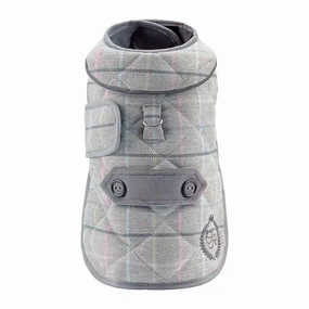 Chloe's Home London Jacket for Dogs (Grey)