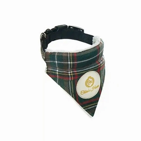 Chloe's Home Stockholm Warm Bandana for Dogs (Green)