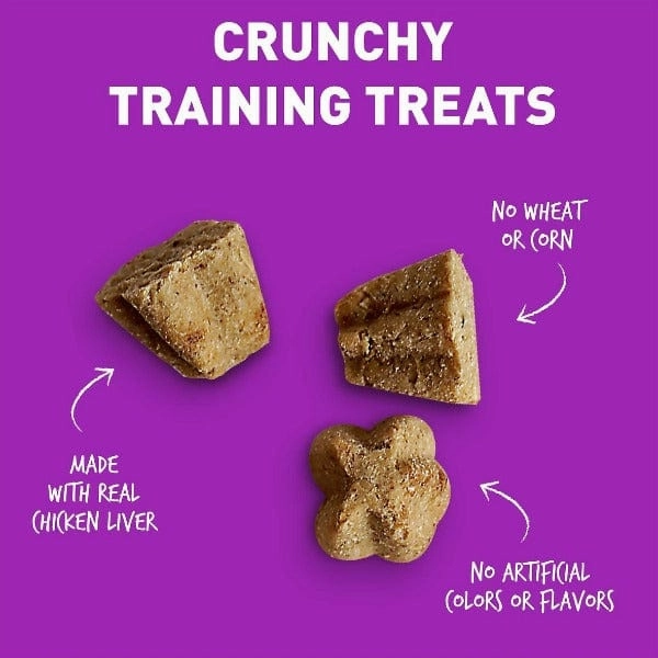 Cloud Star Tricky Trainers with Chicken Liver Crunchy Dog Treats