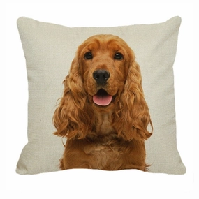 Cocker Spaniel Throw Cushion