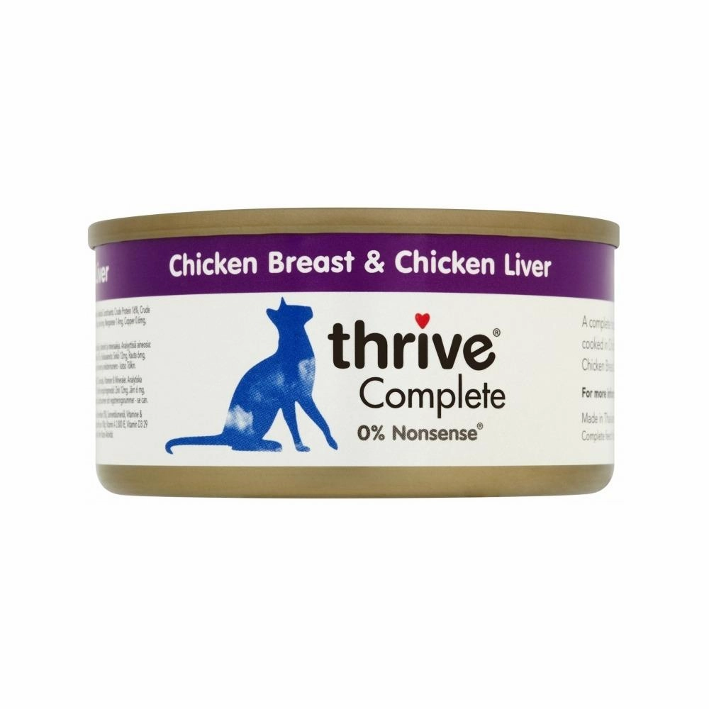Complete Chicken & Chicken Liver Cat Can