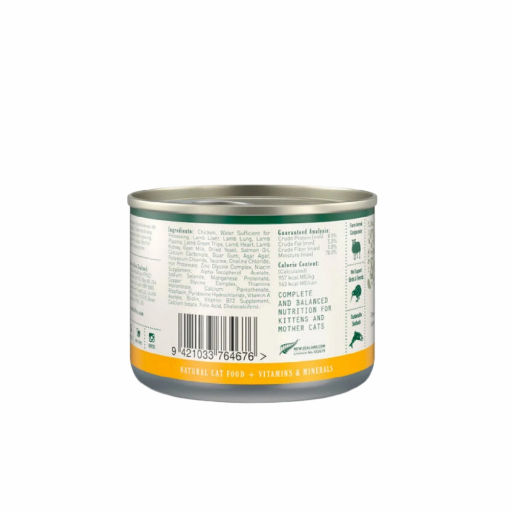 Complete Diet Chicken Mousse Pate Staple with Goat Milk Kitten & Mama Cat Can