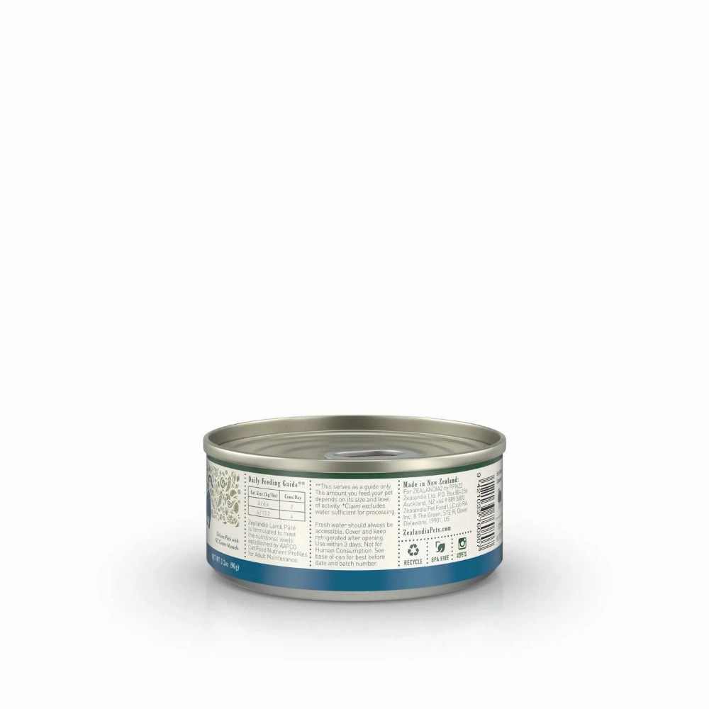 Complete Diet Lamb Pate Staple with Green Mussels Adult Cat Can