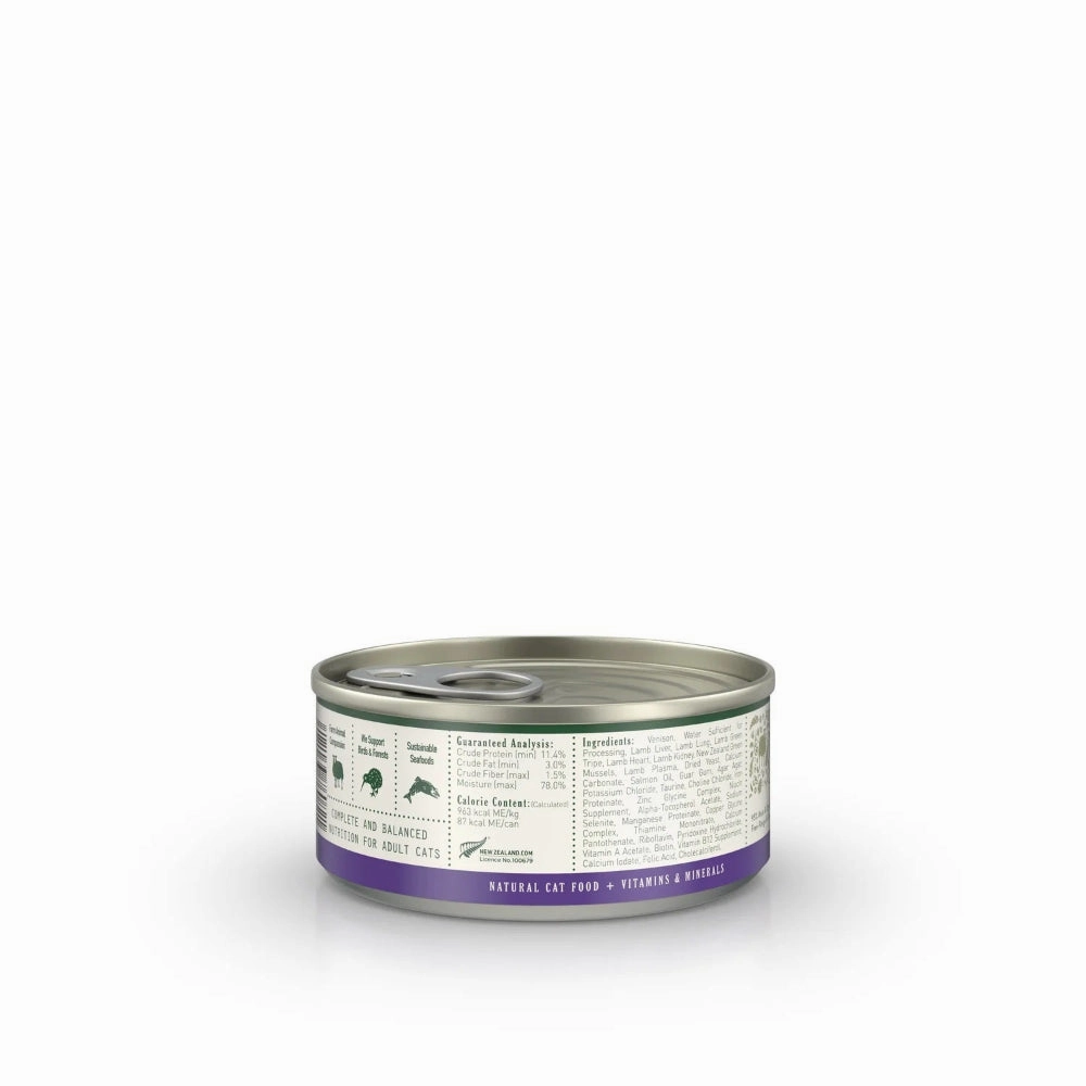 Complete Diet Venison Pate Staple with Green Mussels Adult Cat Can