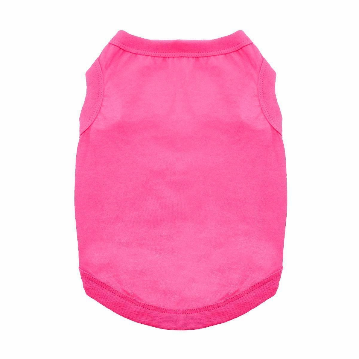 Cotton Dog Tank Raspberry Sorbet