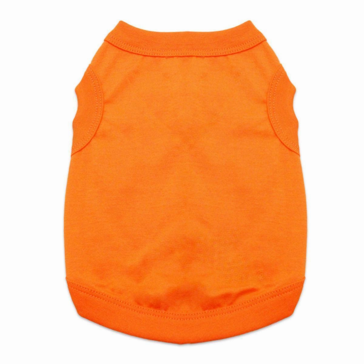 Cotton Dog Tank Sunset Orange Large