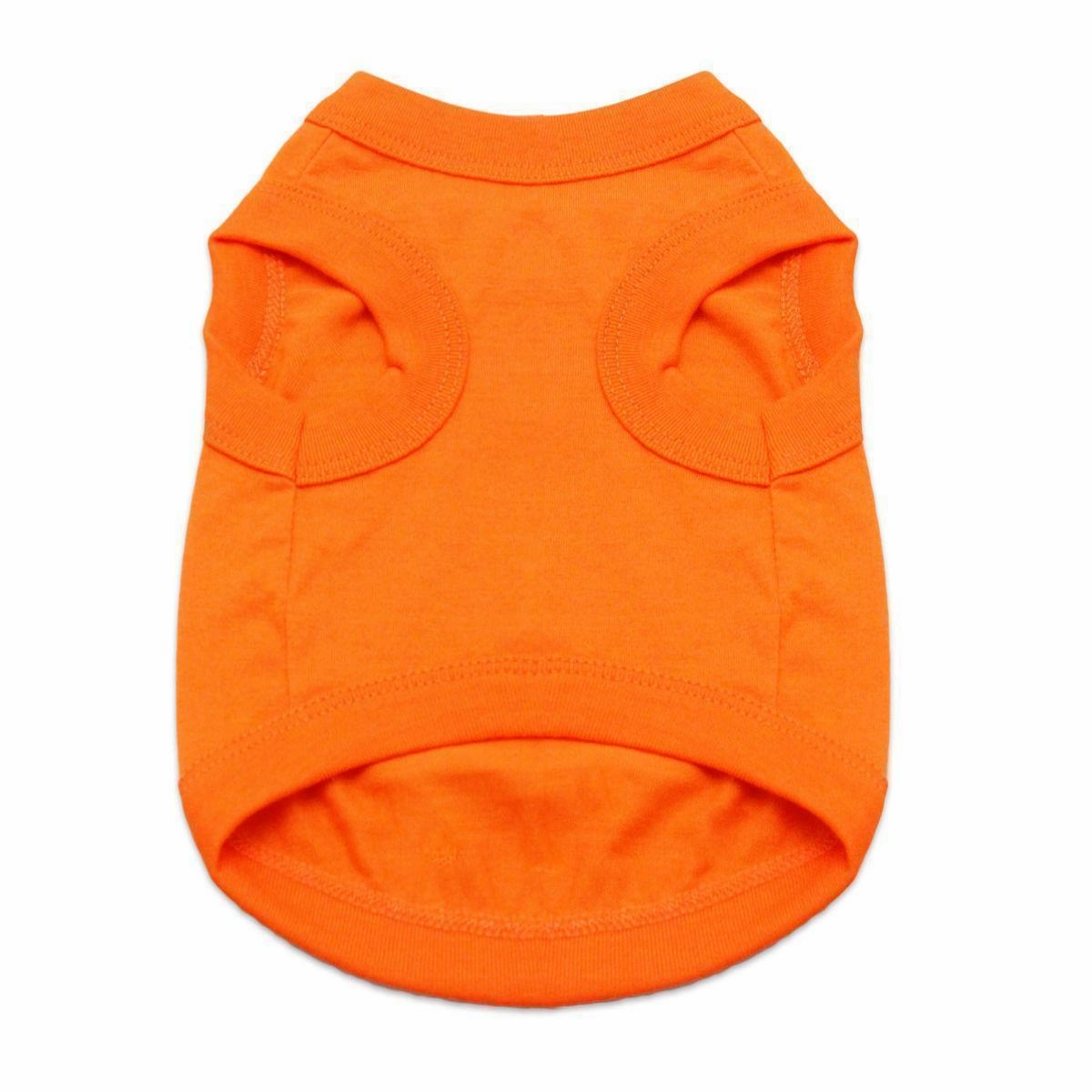 Cotton Dog Tank Sunset Orange Large