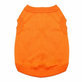 Cotton Dog Tank Sunset Orange Large