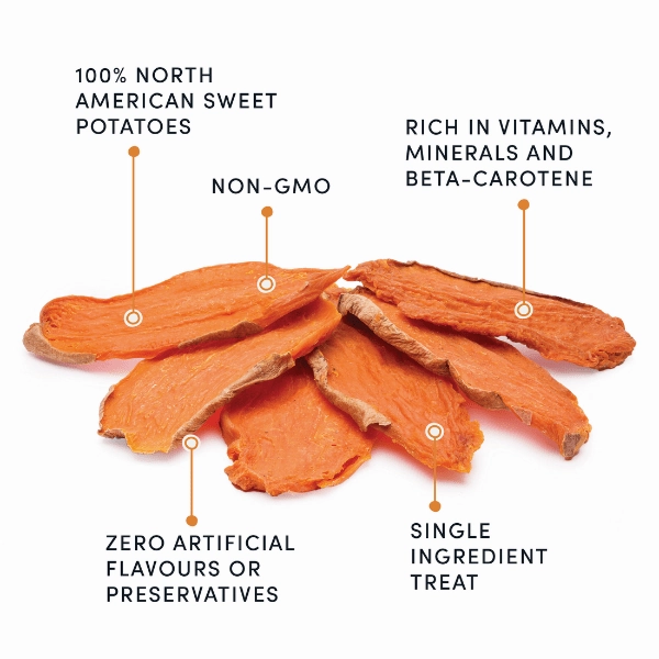 Crumps' naturals Sweet Potato Chews for Dogs