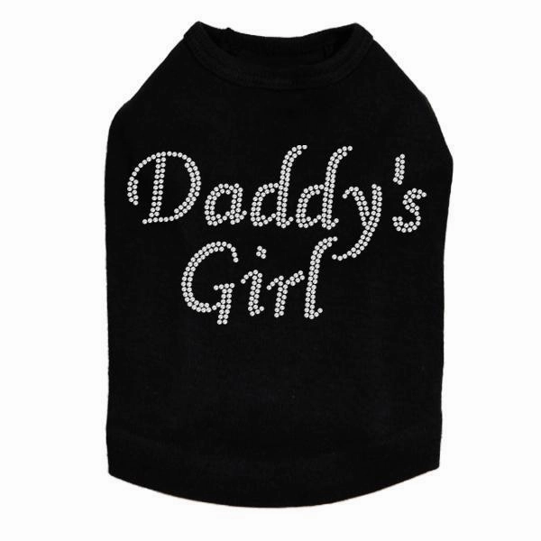 Daddy's Girl Rhinestone Dog Tank