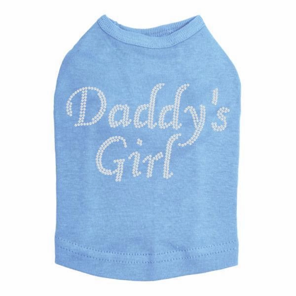 Daddy's Girl Rhinestone Dog Tank