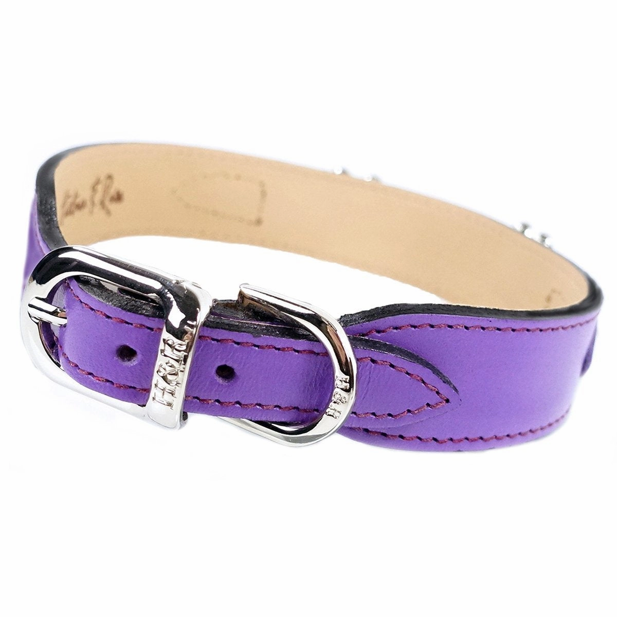 Daisy Collection Dog Collar Grape/Amethyst