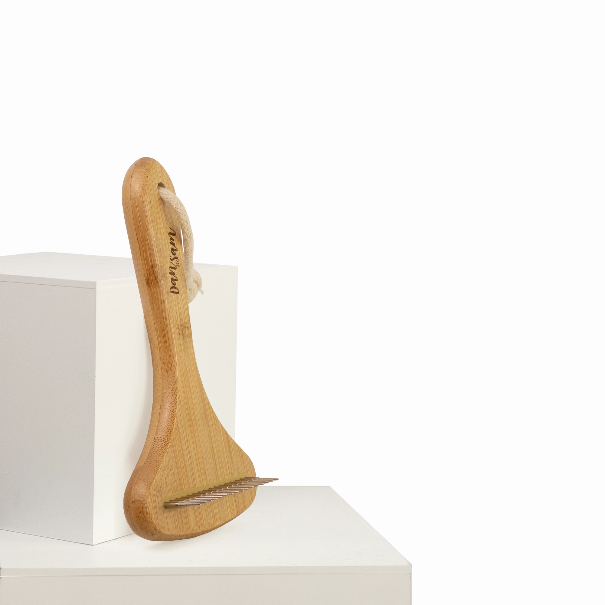 Dan & Sam - Bamboo Rotating Wide Tooth Rake