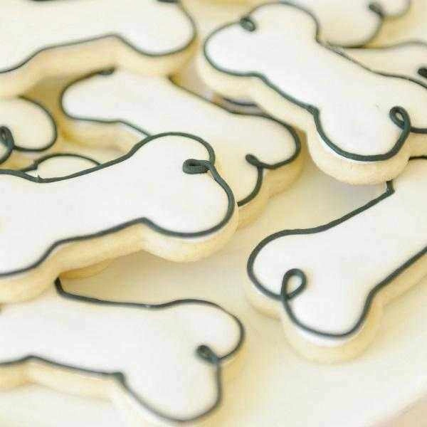 Dog Bone Cookie Cutters 4 piece set