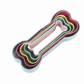 Dog Bone Cookie Cutters, 5pcs