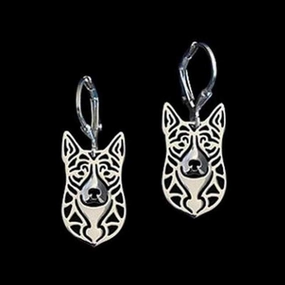 Dog Earrings - Australian Cattle Dog