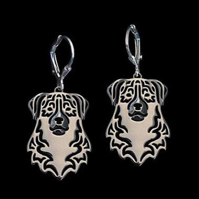 Dog Earrings - Australian Shepherd