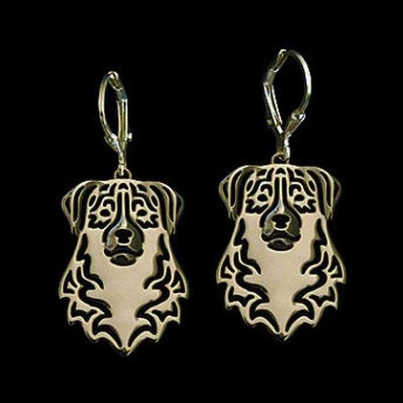 Dog Earrings - Australian Shepherd