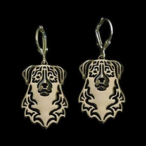 Dog Earrings - Australian Shepherd