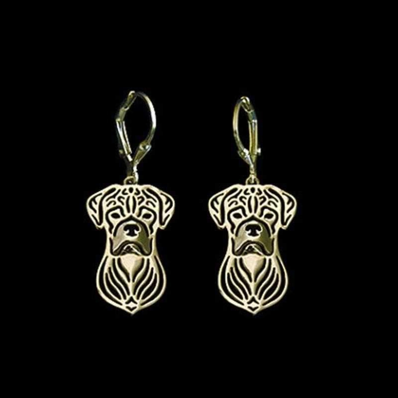 Dog Earrings - Boxer