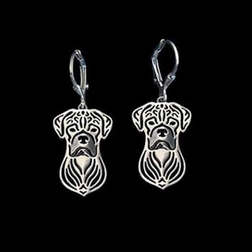 Dog Earrings - Boxer