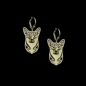 Dog Earrings - Corgi