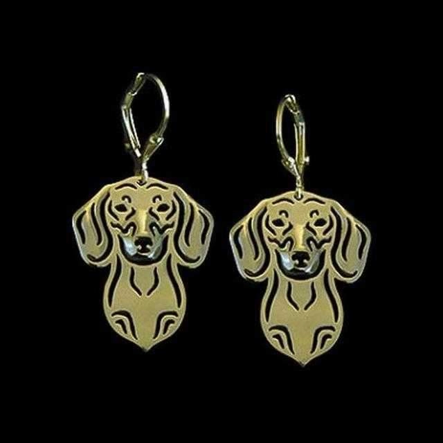 Dog Earrings - Dachshund