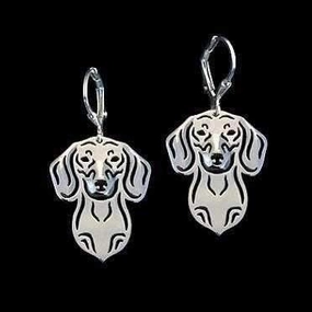 Dog Earrings - Dachshund