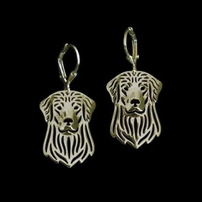 Dog Earrings - Golden Retriever