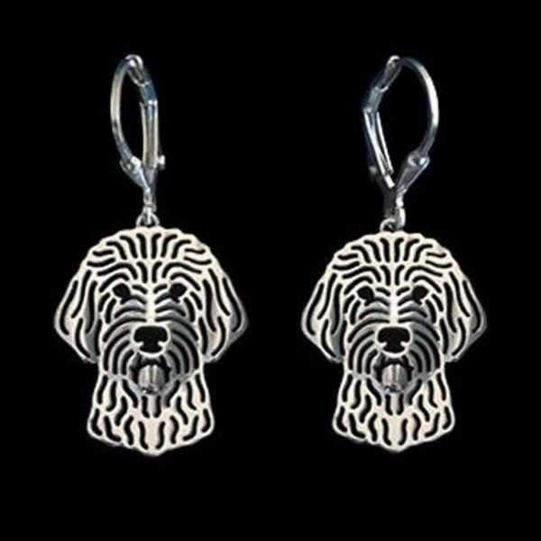 Dog Earrings - Groodle