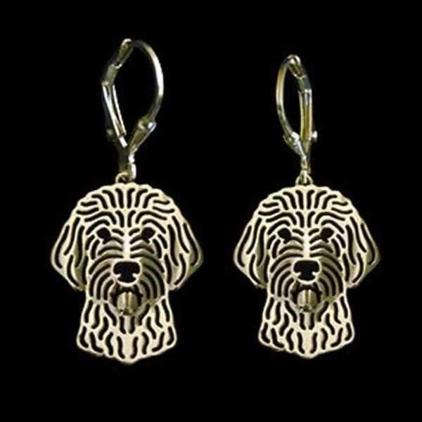 Dog Earrings - Groodle