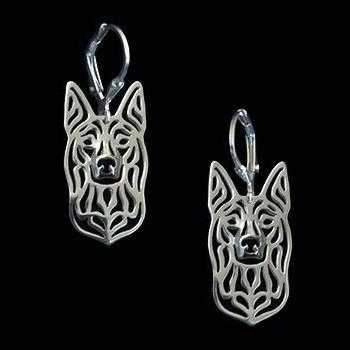 Dog Earrings - Kelpie