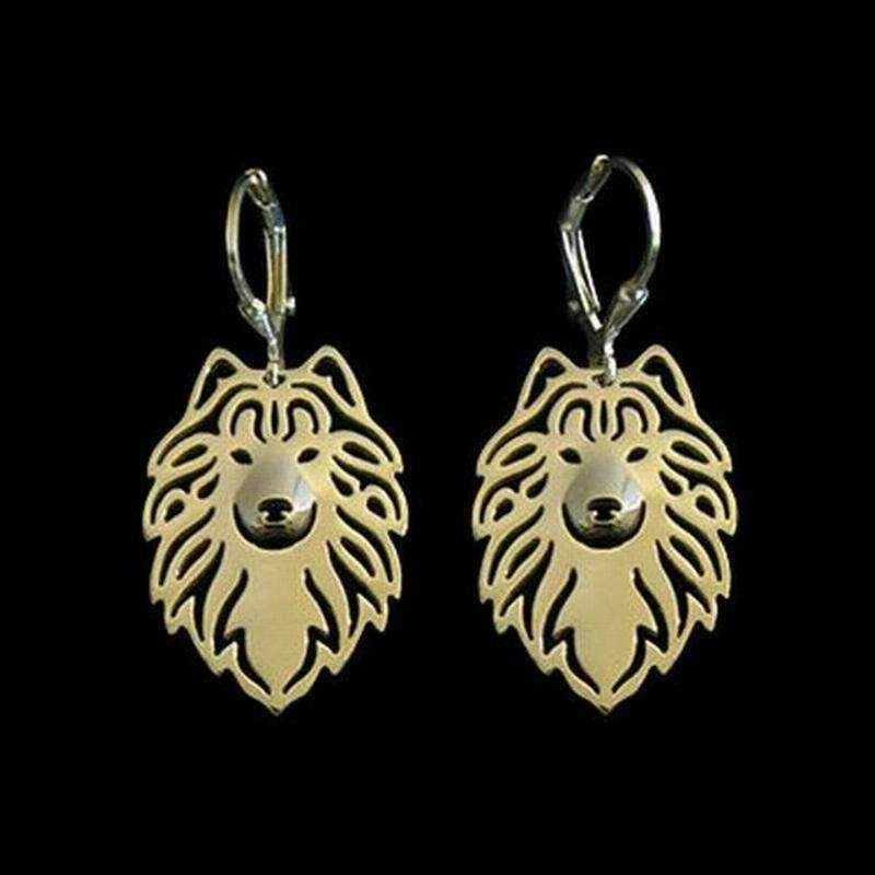 Dog Earrings - Samoyed